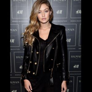 Balmain HM Collection Leather Jacket